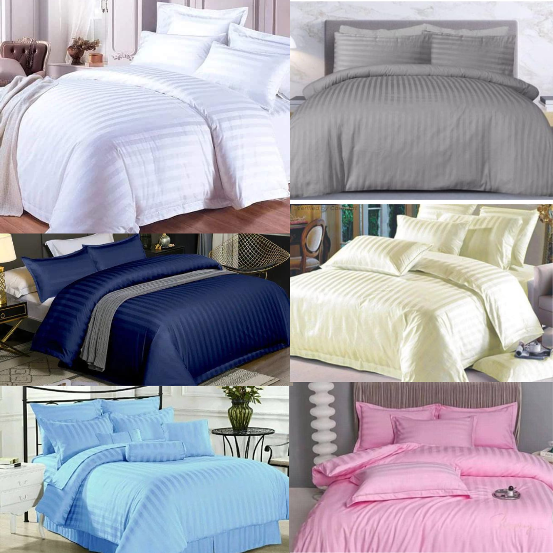 5X6 PLAIN CLOUR BINDED DUVET 